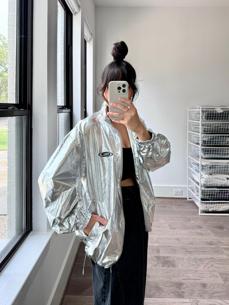 Sadie Jacket, Silver