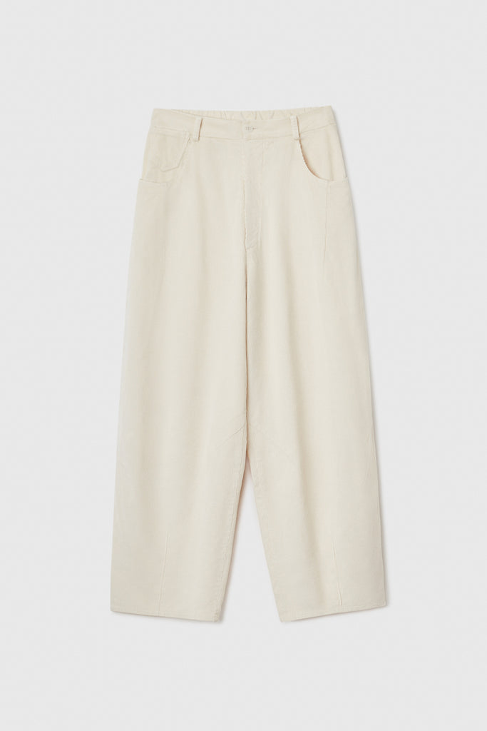 Corduroy Baggy Pants, Butter