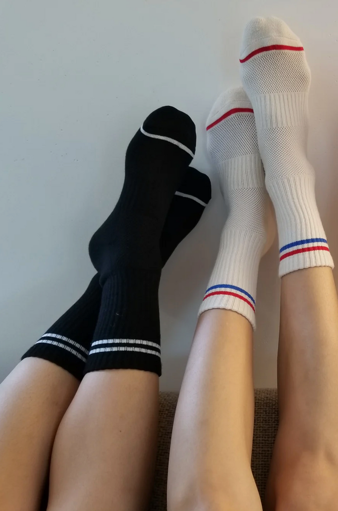 Boyfriend Socks, Noir