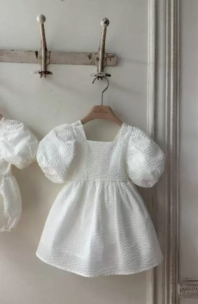 Little Lacy Dress, White