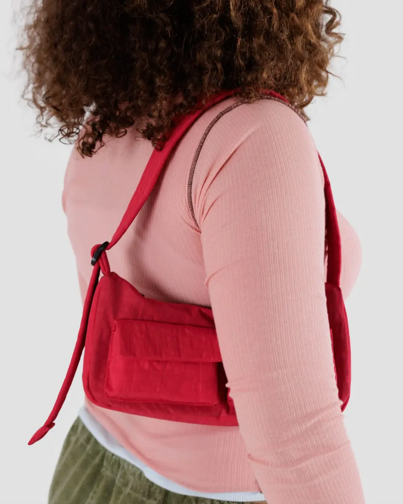 Cargo Shoulder Bag, Candy Apple