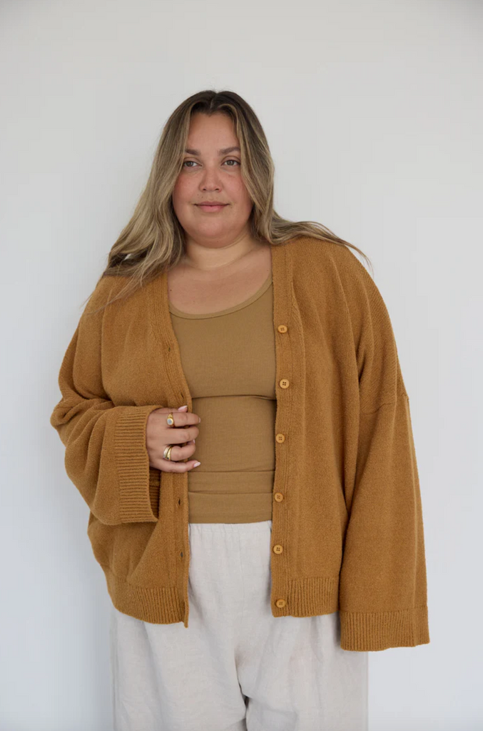 The Knit Cardigan, Copper
