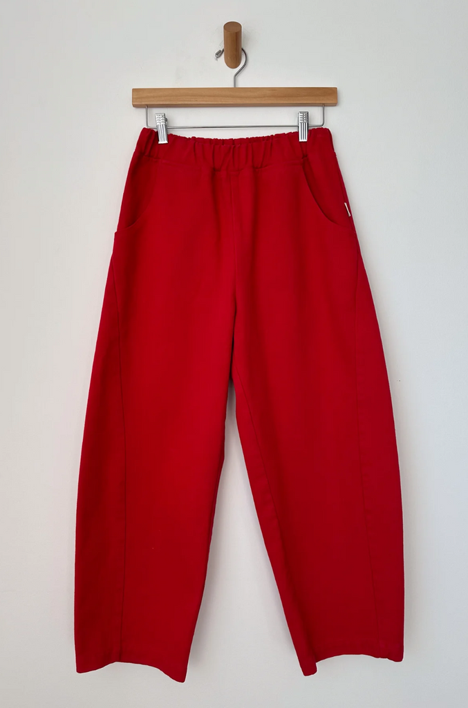 Arc Pants, Crayon Red