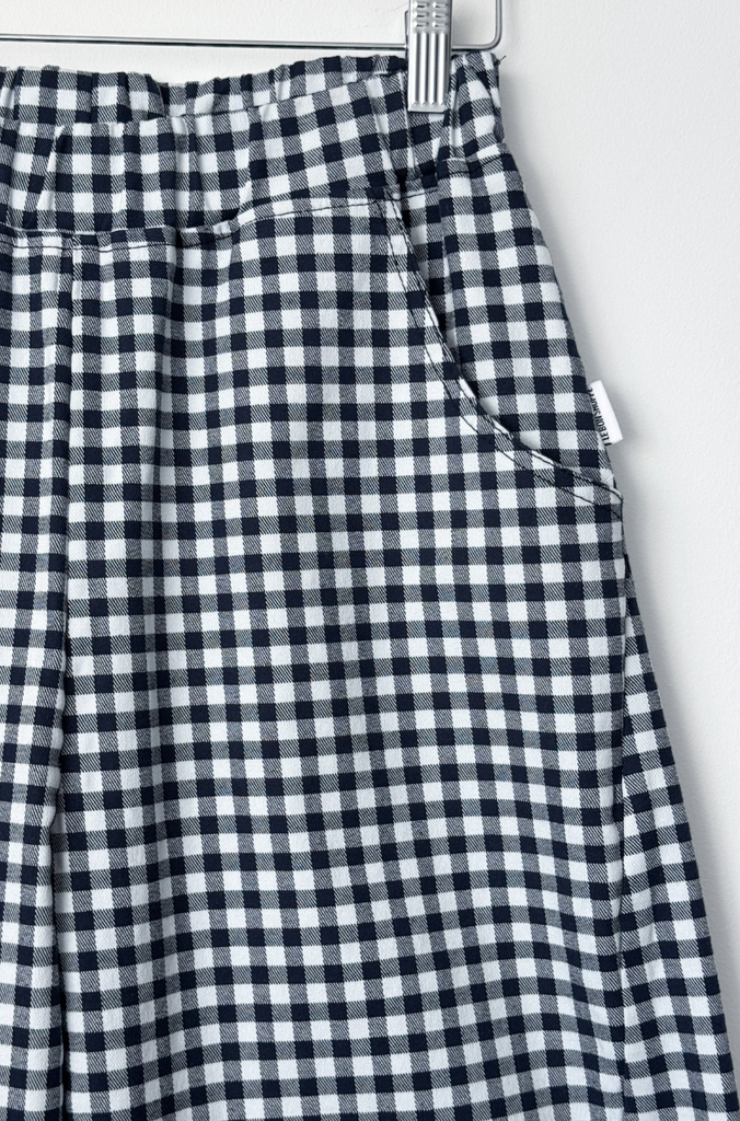 Arc Pants, Blue Gingham