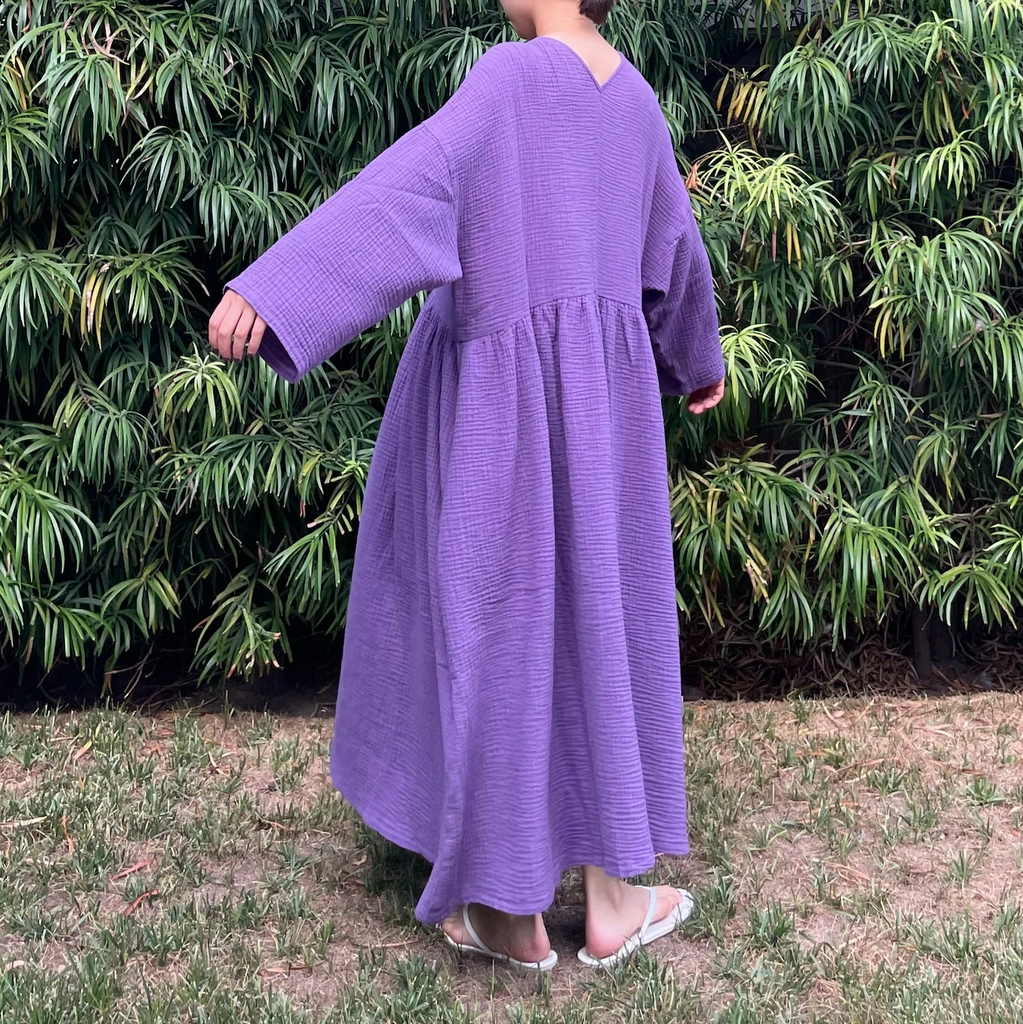 Picnic Dress, Jacaranda